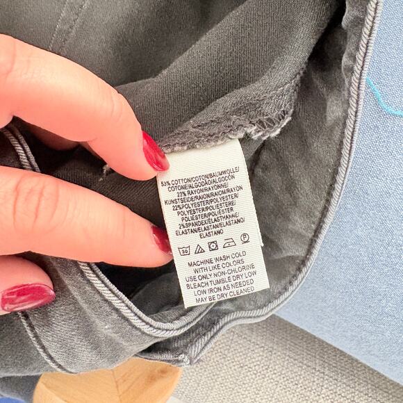 Free People We The Free Just Float On Black Flare Jeans High Rise Size 29 - Picture 10 of 10